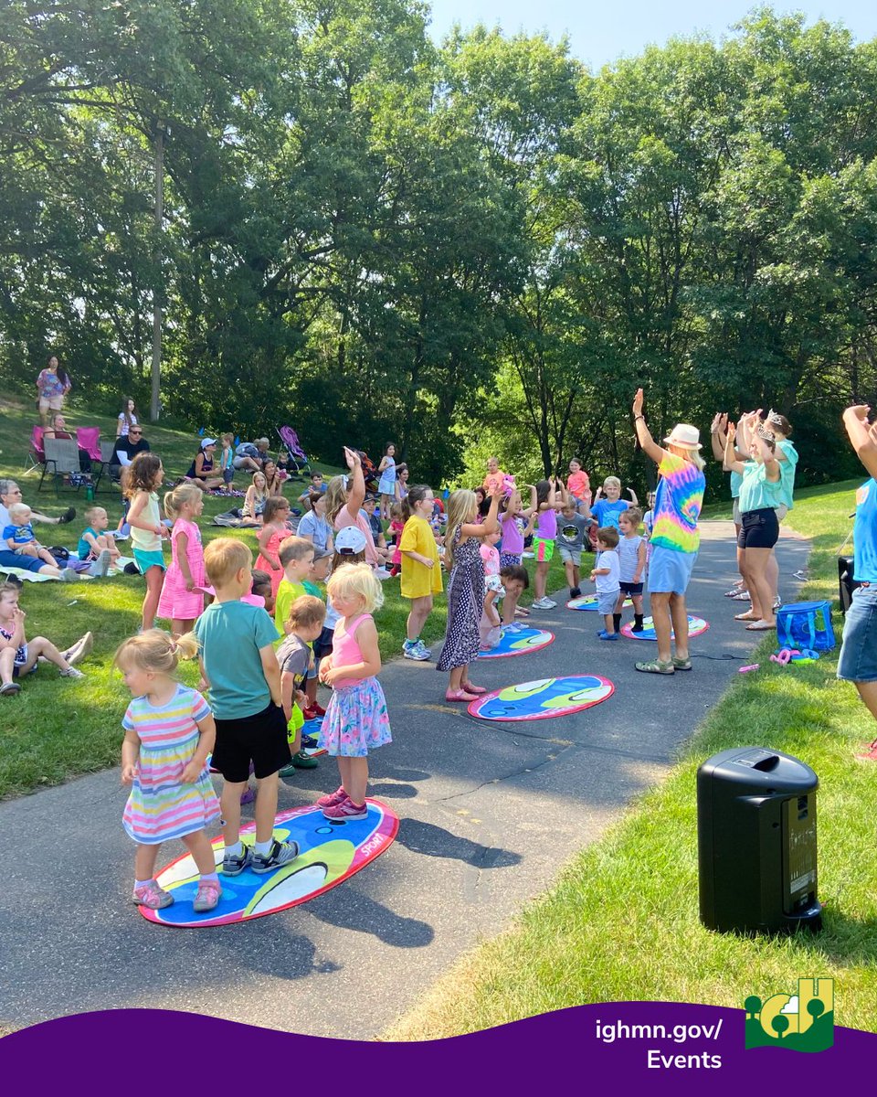 IGHParks's tweet photo. Looking for a fun and FREE summer outing with the kids? 🎶☀️

Join us for Inver Groove Music in the Park!

📅 Tuesdays @ 10:30 a.m., June 23-July  28
📍 South Valley Park, 2810 70th St. E.
🎵 45-min musical &amp; educational shows

Learn more: https://t.co/hhqXEMb21B https://t.co/i06xyfKEW3