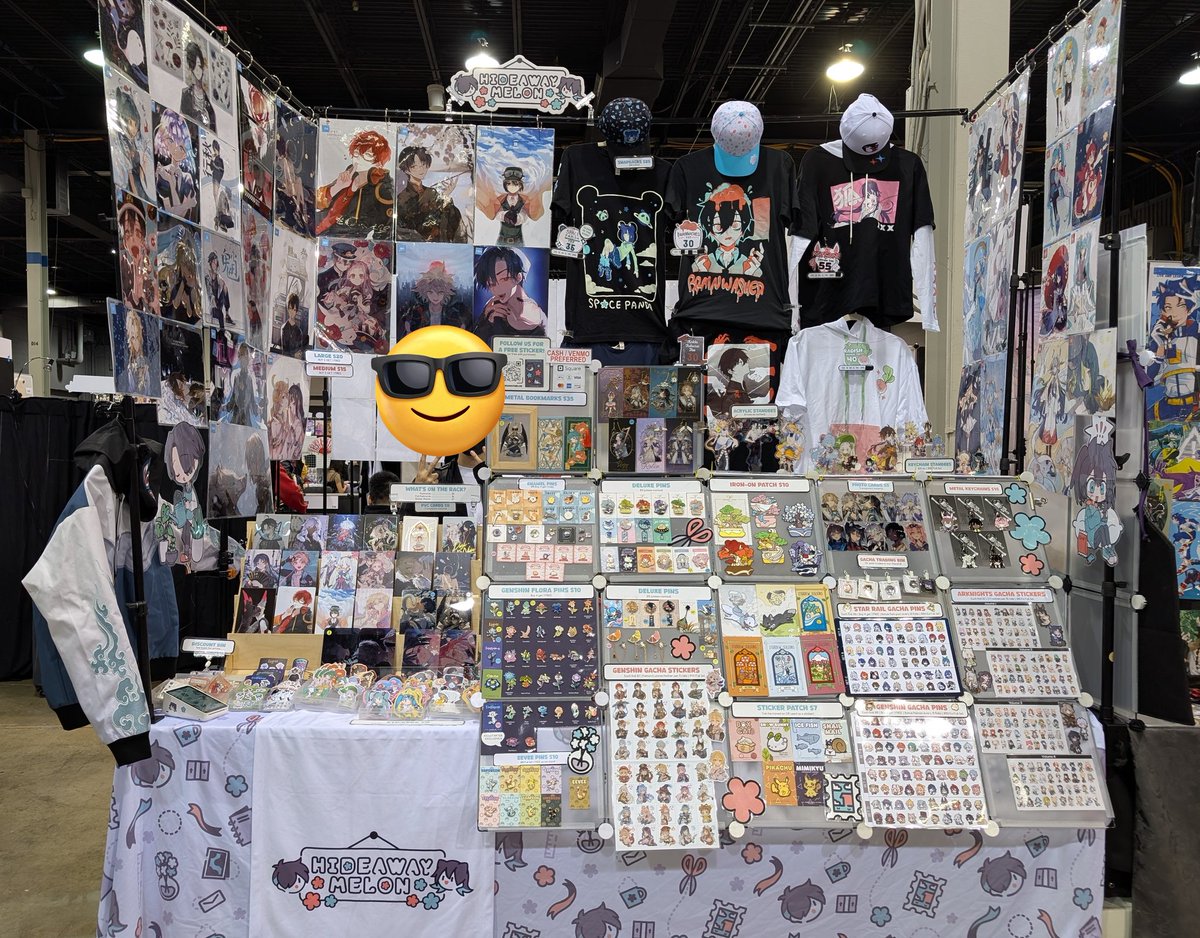 HideawayMelon's tweet photo. We're at #acen G34 with the imbibitor lunae jacket for try on 🌟 https://t.co/Fi28f1TSqp