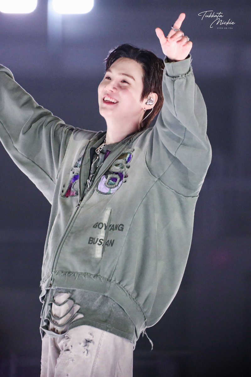 【 Suga 】 SUGA at Stanford, California soundcheck D1 🥰 . . . #suga #Aguatd