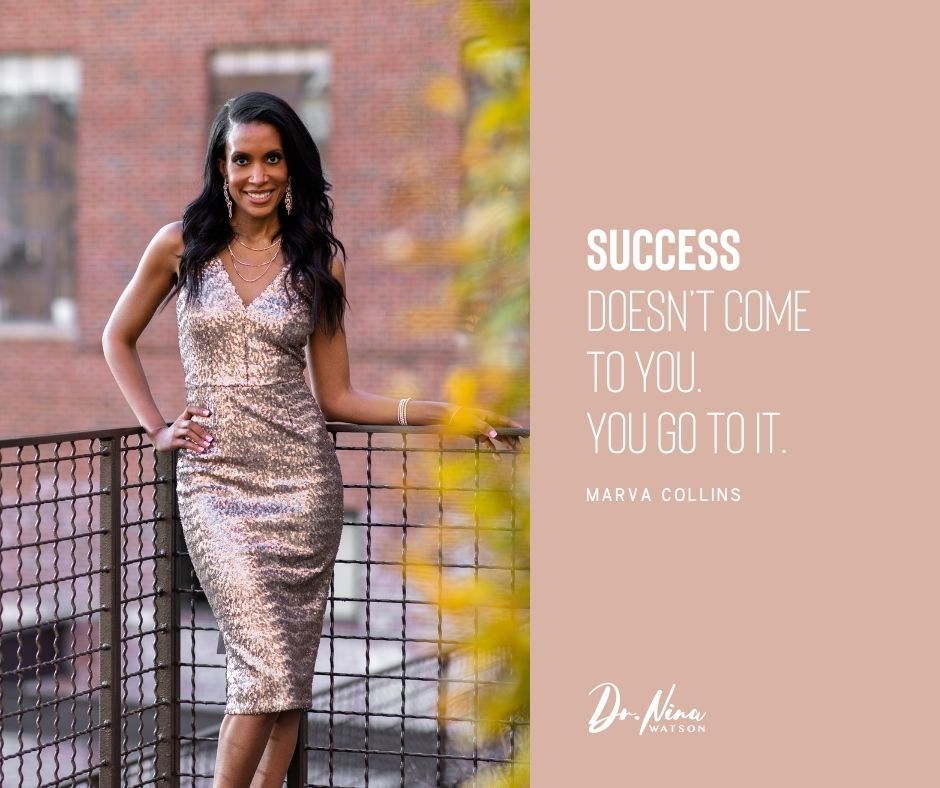 DrNinaWatson's tweet photo. You can’t sit back and wait for success to happen. Go after what you want, and don’t let anything stop you. #goforit #unstoppable #blackwomeninmedicine @xo_kmarie #shotbykmarie https://t.co/tZJ8F0zEs7