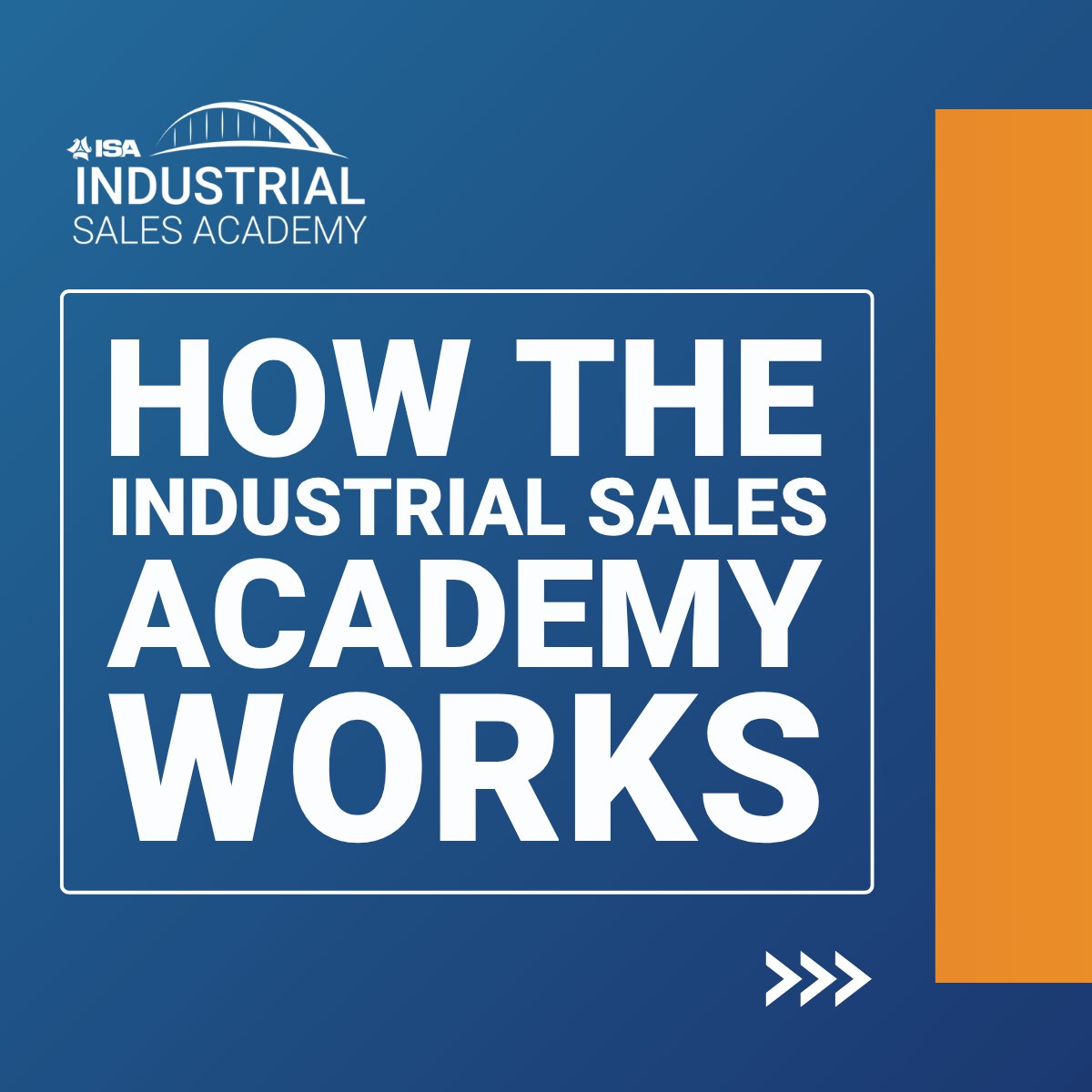 ISAssoc's tweet photo. Core. Advanced. Certification. ISA’s Industrial Sales Academy offers a clear path to stronger sales. Tackle pricing pressure and tough conversations with training built for today’s market.

Enroll: https://t.co/pjEFUk4AN5

#IndustrialSalesAcademy #SalesTraining https://t.co/djurNuC555