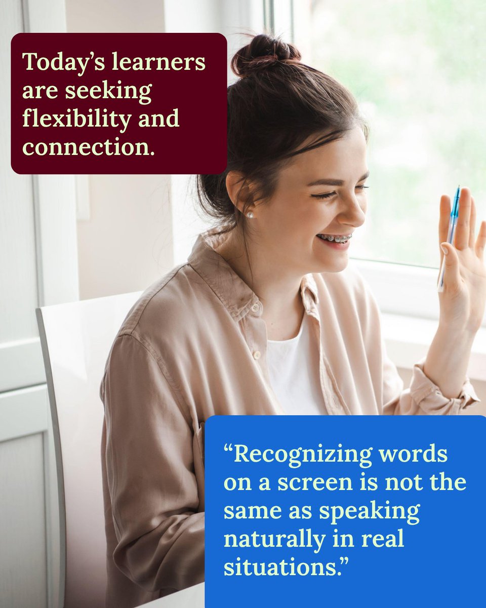 Language_Bird's tweet photo. Language learning is changing. Learners are moving beyond gamified apps and looking for experiences that feel practical, conversational, and human.
📖 Read more via @LDNdailynews
https://t.co/go8917oNUT

#LanguageLearning
#LanguageEducation
#PersonalizedLearning
#FutureOfLearning https://t.co/2HaULJUz94