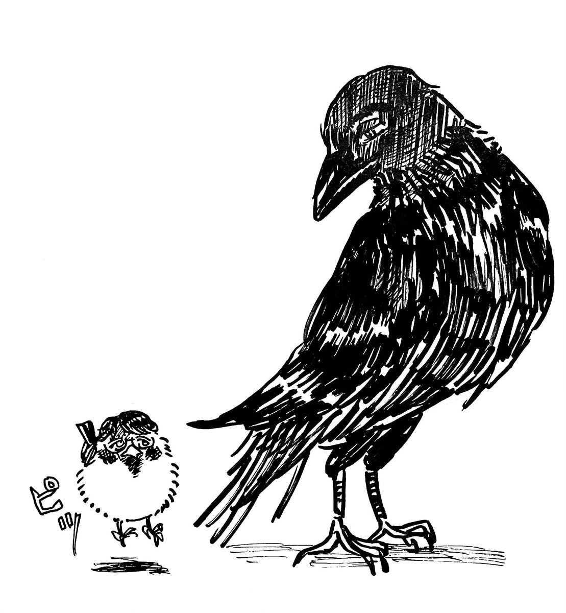 sasanishiki_sya's tweet photo. ケモ化狂聡
🐦‍⬛児と���ｽﾞﾒ実くん https://t.co/7LefCZyVZ1