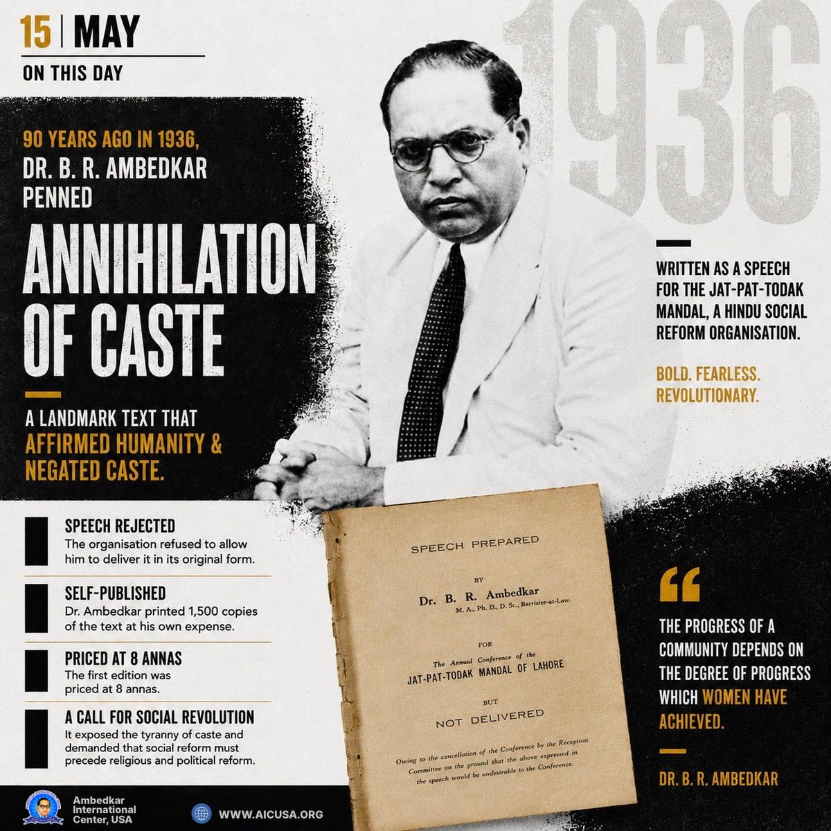 Ambedkar International Center (AIC) tweet media