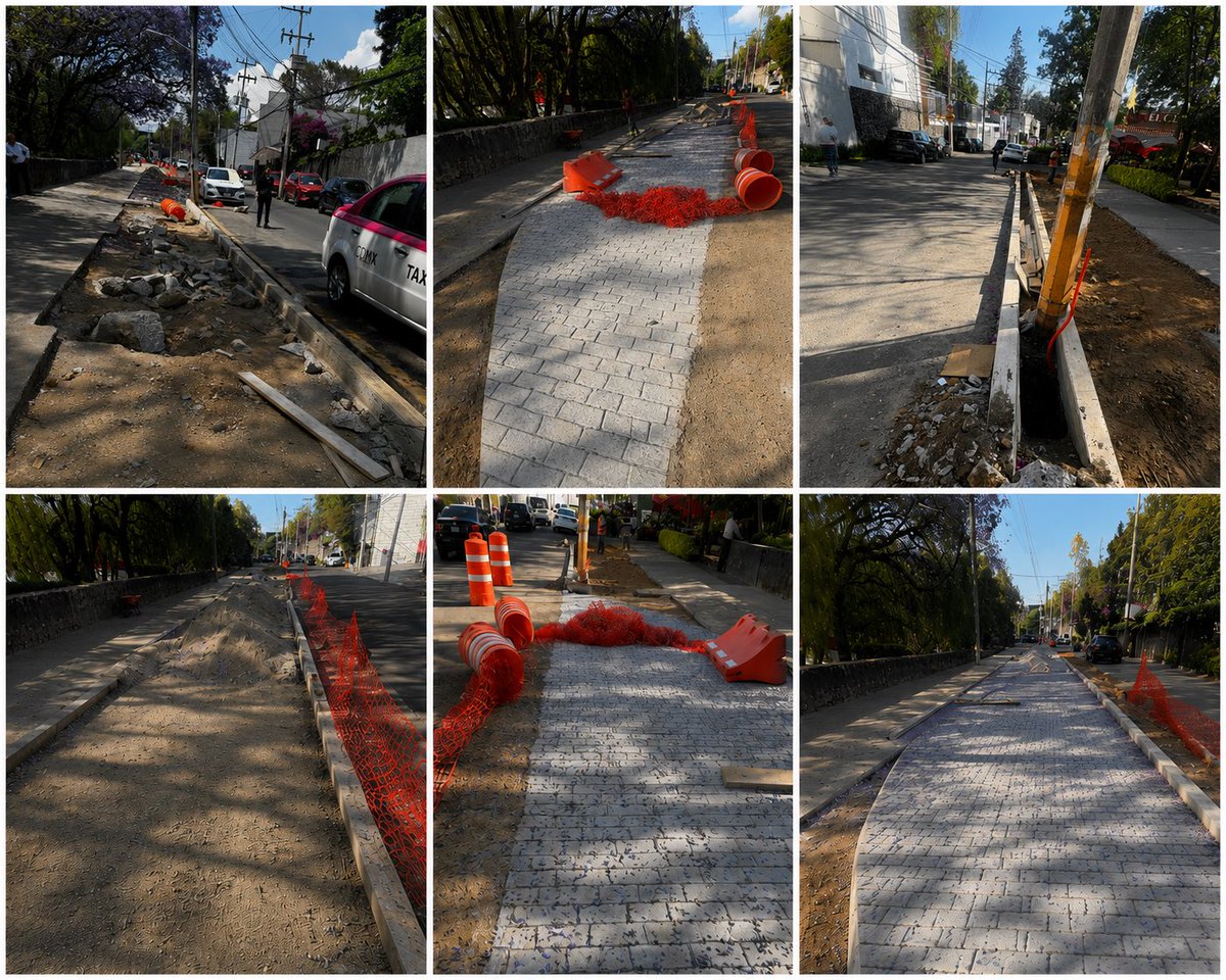Claudiamontesol's tweet photo. Exigí que la @AlcaldiaAO transparente la información sobre las obras en Ave. de las Fuentes y Bulevar de la Luz en Jardines del Pedregal.

Hasta ahora, sólo han generado caos vial y perjudicado a los vecinos. También pedí la intervención de la @PAOTmx para regularizar la zona. https://t.co/zaoIGBvm3W