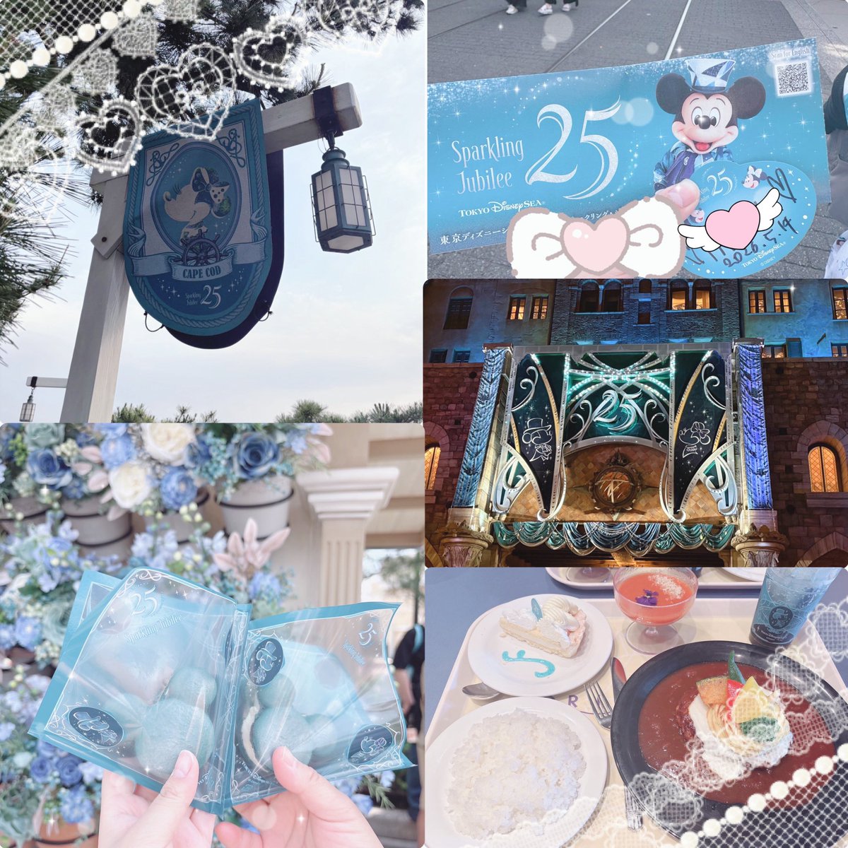 F1Coa's tweet photo. 昨日は25周年ディズニーシーに行ってきました(ᐢᴗ ·̫ ᴗᐢ)👍🏻
念願マカロンも食べれて幸せチャージ出来たよ💞 https://t.co/E6bFNJBlg7