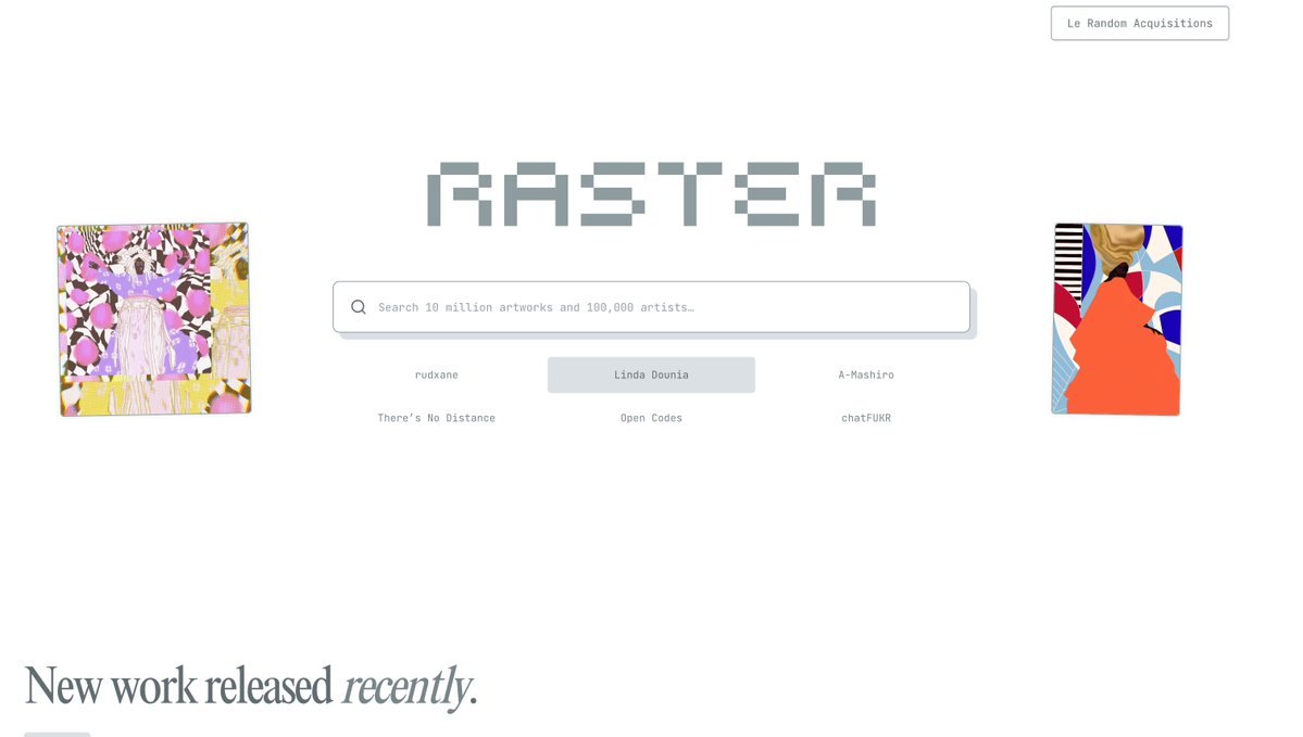 Raster tweet media