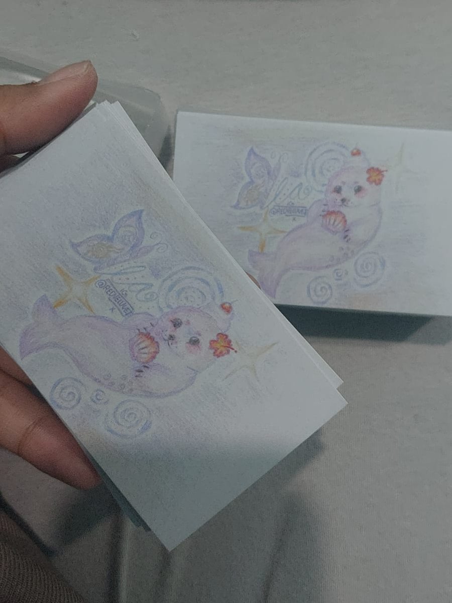 vellavet's tweet photo. #cf22 business card >< 🦭🌺 https://t.co/GixSfud6gL