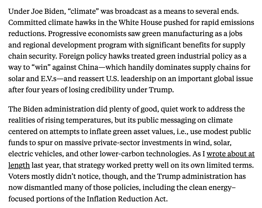 KateAronoff's tweet photo. Hard to say what comes next but touting the benefits of green asset value inflation really, really did not work politically

Unfortunately no magical combination of words is going to create a smooth, conflict-free glide path to decarbonization https://t.co/acHJUmPeWb
