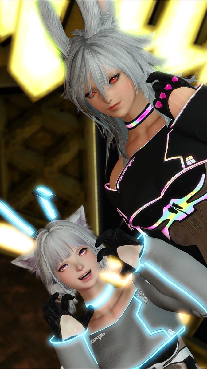 LennethVal's tweet photo. My new Bungirl at my bar!
#GPOSERS #miqote #ffxivsnaps #EorzeaPhotos #Viera https://t.co/lQqr7ei1lL