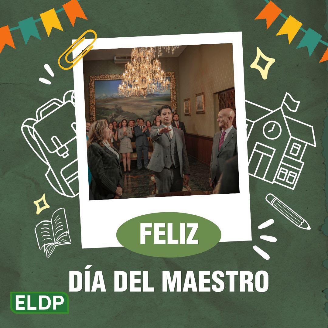 ELDPuebla's tweet photo. 🍎🎓 La Escuela Libre de Derecho de Puebla y toda la Comunidad Libre felicitan a nuestros maestros en su día.

Gracias por compartir su conocimiento, experiencia y vocación, formando generaciones de profesionistas comprometidos con el derecho y la sociedad. https://t.co/4B8NN6Yo5s
