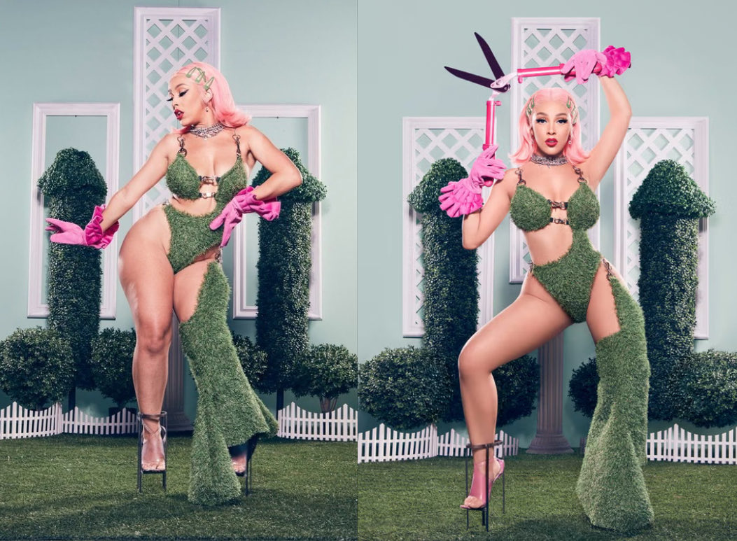 amalahourly's tweet photo. this doja cat photoshoot is so iconic https://t.co/c9fJBaVwJd