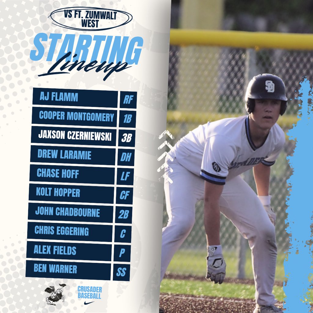 SDHSVBaseball's tweet photo. Wrapping up the regular season today!
π Ft. Zumwalt West
π 6:00 PM CT
ποΈ Norm Ochsner Field
π OβFallon, MO
#rollsaders #family https://t.co/Y4bQu8DRj3