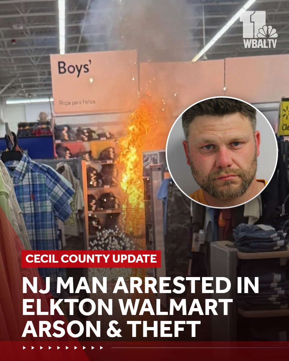 Authorities arrested a New Jersey man in connection with an arson and ...