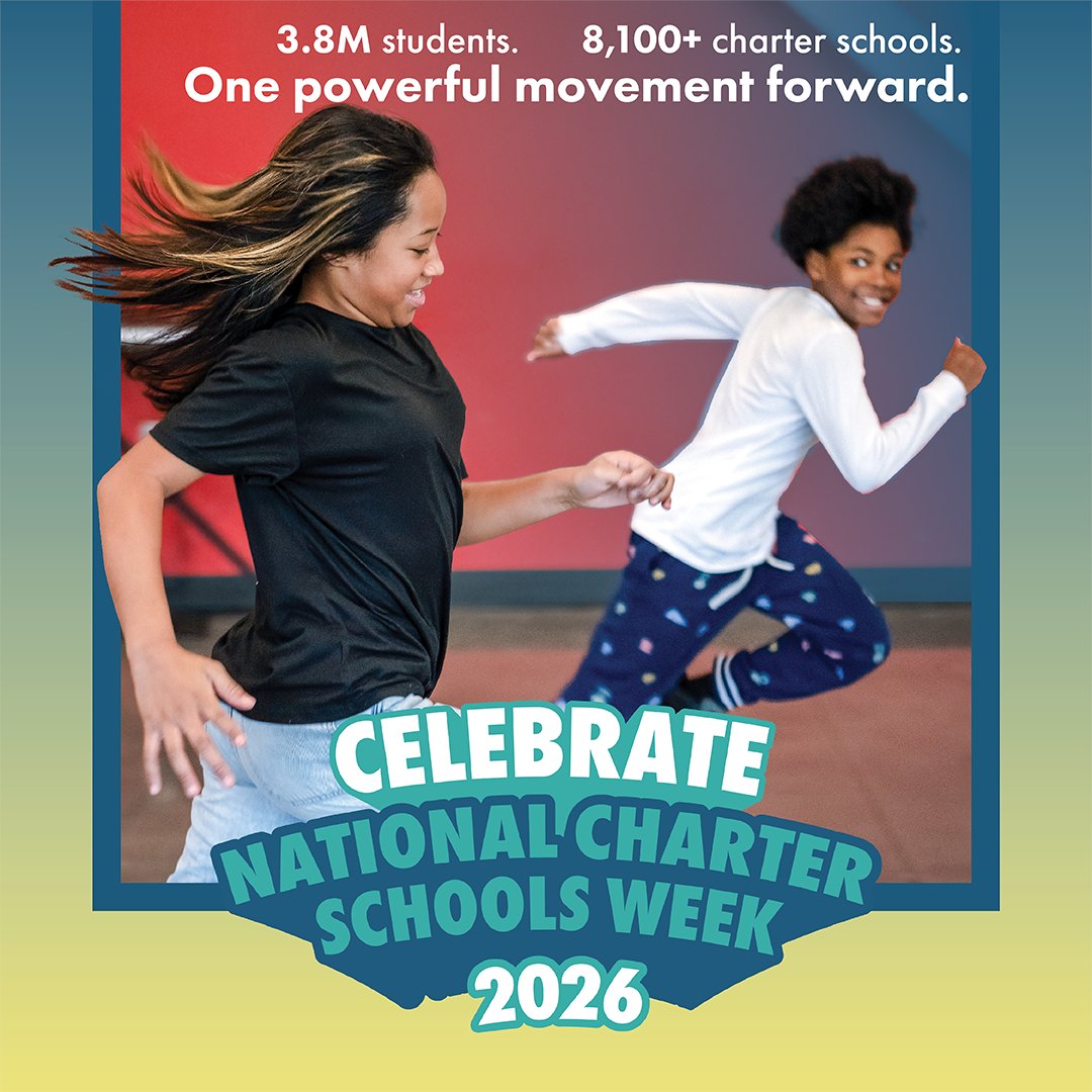 charteralliance's tweet photo. Thank you to everyone who joined us in celebrating National #CharterSchoolsWeek 2026! From educators and school leaders to families, students, advocates, and lawmakers, this week highlighted the impact of public charter schools. Hereโs to one powerful movement forward. https://t.co/EtptuGtqaA