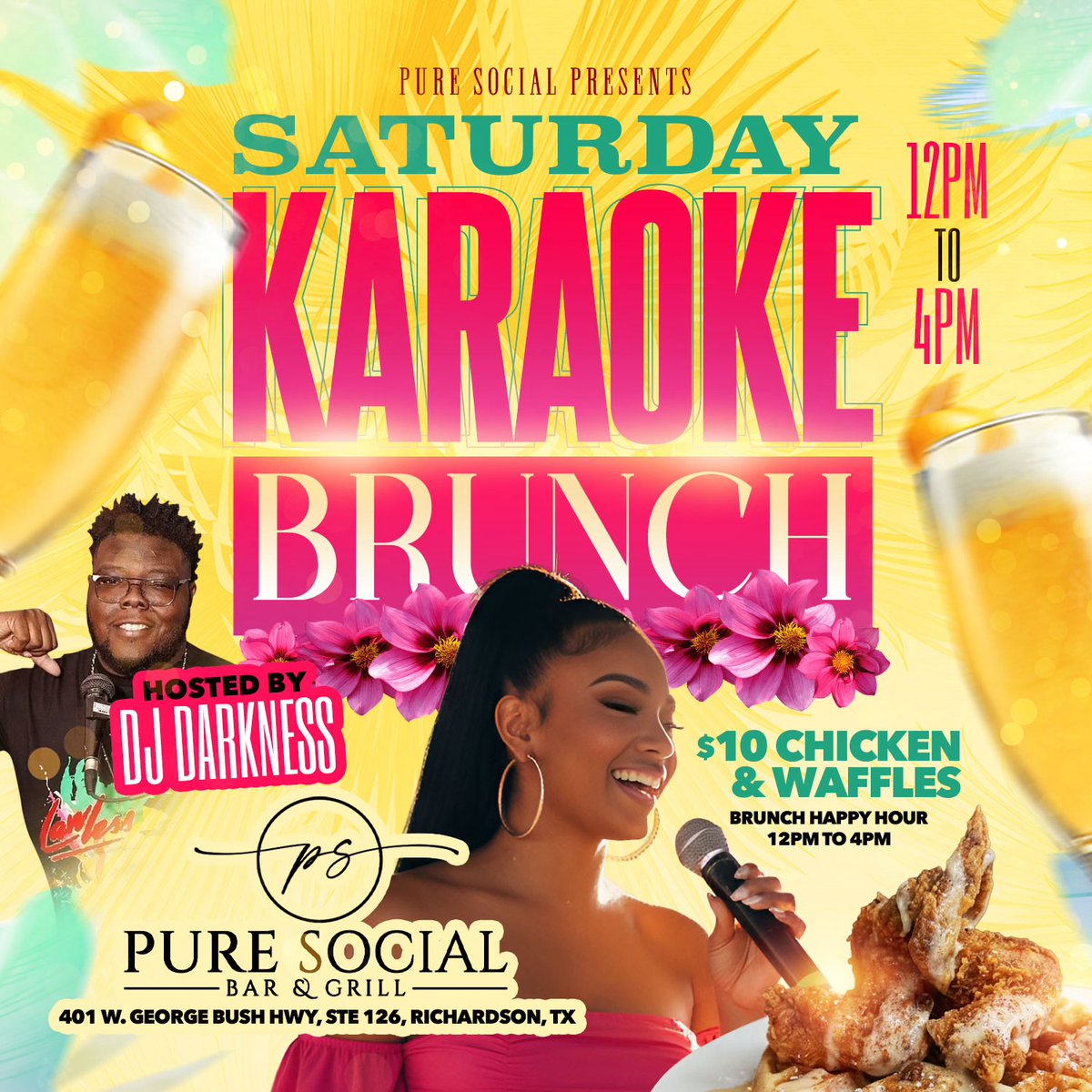 DallasBlackcom's tweet photo. 💋 FRIDAY HAPPY HOUR + LADIES NIGHT @ PURE SOCIAL - https://t.co/ioL3xLmOUr https://t.co/733qiNHTao
