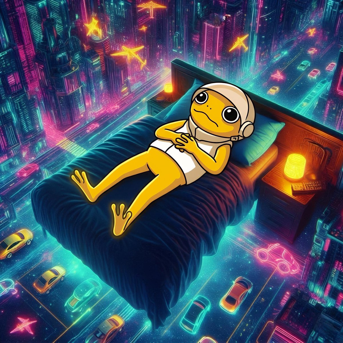 TurboToadToken's tweet photo. Dreaming in neon.
No matter how fast the world moves, there’s always room for a little peace in the toad-verse. $TURBO https://t.co/9AlsX6vSaY