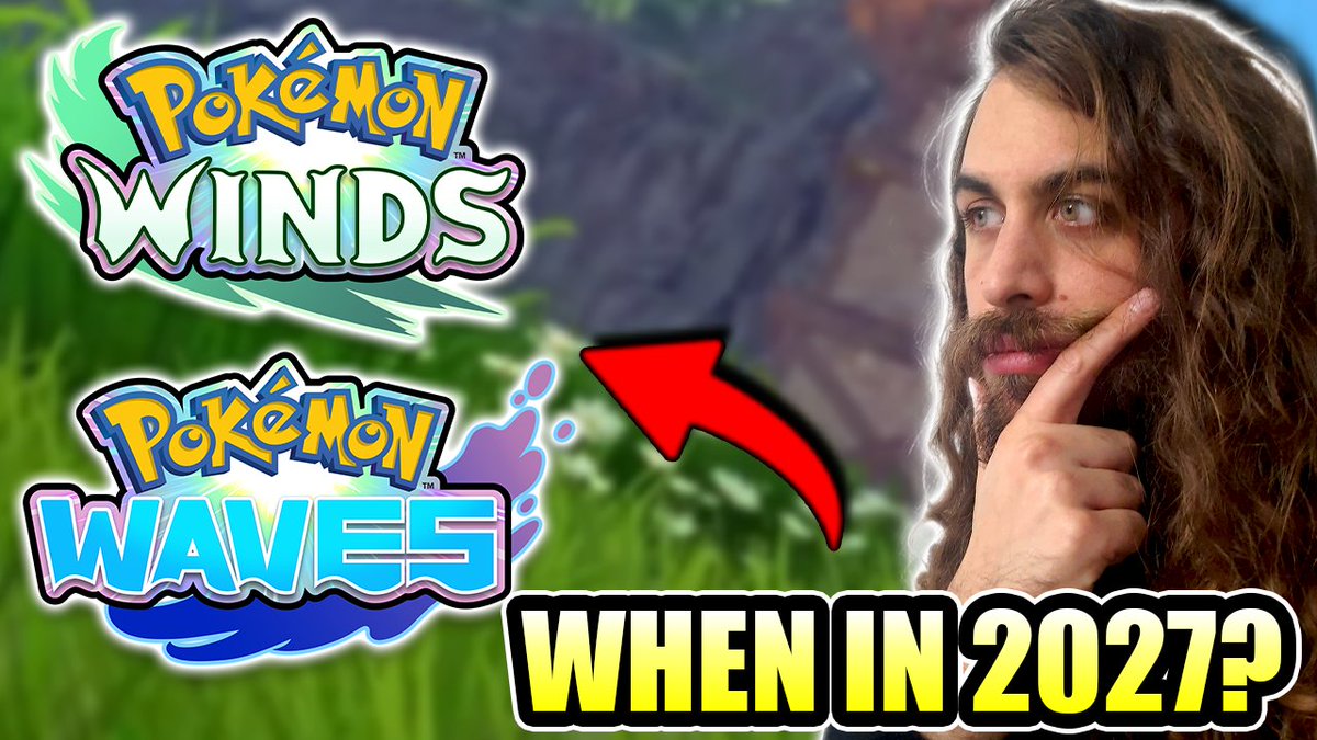 AceNotso's tweet photo. NEW VIDEO 🚨

Today we talk a little bit about when Pokémon Winds &amp; Waves might be releasing, looking at the past and current state of Pokémon releases! Check it out!

LINK ▶️ https://t.co/JQyEco4jHq https://t.co/KqcP5t0fgM