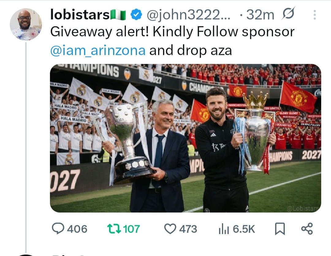 Mr Arinze tweet media