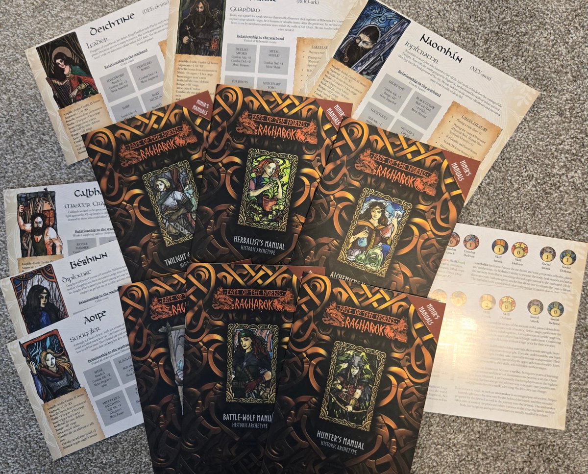 Fateofthenornsr's tweet photo. Ath Cliath officially launches Historic Archetypes. All previous archetypes are now called Mythic Archetypes. These Historic ones are low magic, regular folks rather than heroic legends. Ath Cliath can be enjoyed with both Historic and Mythic archetypes! https://t.co/aU6ljPg1Or https://t.co/11h2wsBuAB