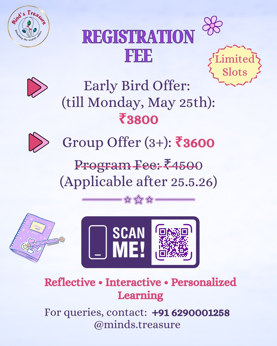 MindsTreasure's tweet photo. Ready to move "Beyond the Script"? Join us for a 16-hour experiential training designed for therapists who want to dive deep into relational dynamics and navigate clinical "stuckness."
​Led by a team of expert M.Phil. Clinical Psychologists.
​Park Circus, Kolkata
KOLKATA https://t.co/9xsVXX8kq3