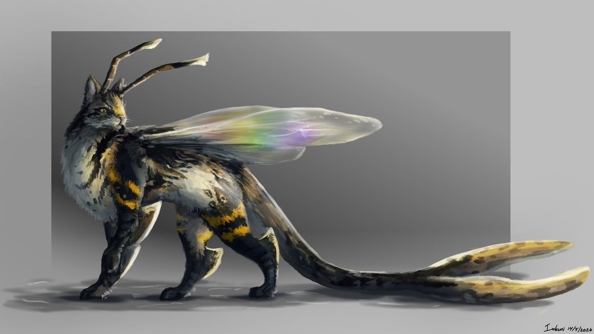 Inkoni72's tweet photo. I made a YouTube video. I don’t know how good it is, but I drew this.

Link to the video: https://t.co/JZCn8igzEy
#drawing #art #digitalart #originalCreature https://t.co/GOObEYYz3R