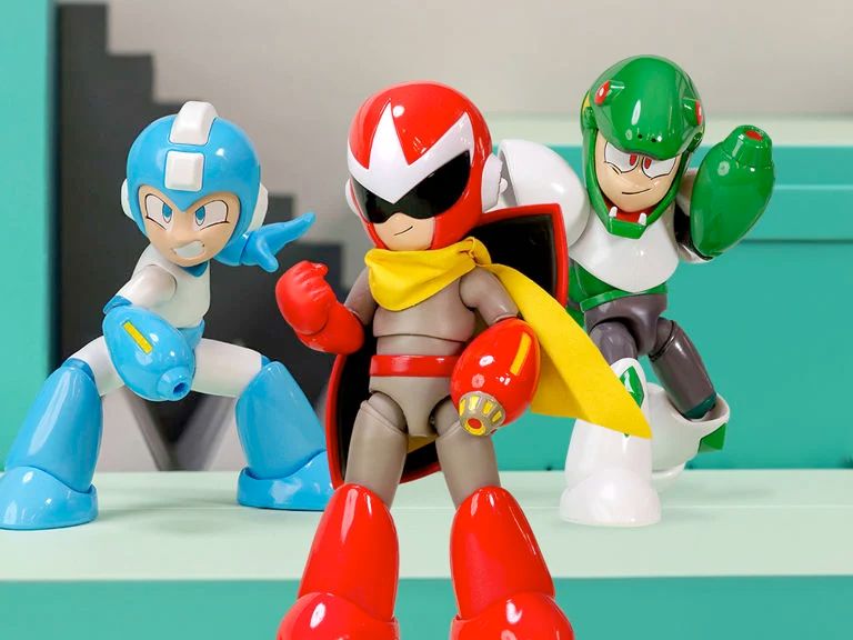 New Jada Toys Mega Man Wave 4: Proto Man, Snake Man, & Gemini