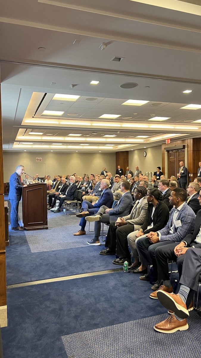 RepMikeCarey's tweet photo. I was pleased to speak at the Dayton Community Leader fly-in event here in Washington this week. We discussed everything from the importance of local development and national defense to current issues before Congress and recent projects we’ve helped fund through the appropriations process. Always a pleasure to spend time with folks working every day to move the Miami Valley forward.