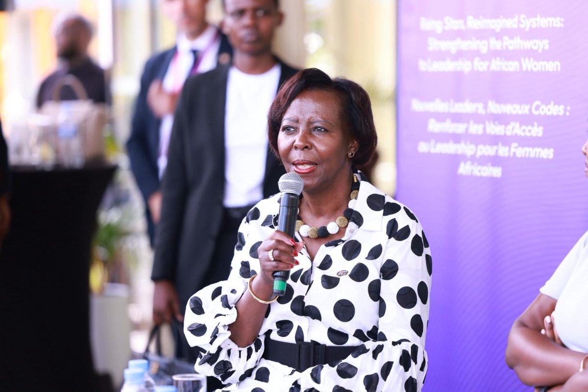 OIFrancophonie's tweet photo. En marge de l’#ACF2026 à Kigali, la Secrétaire générale de la #Francophonie, @LMushikiwabo, a participé à un panel consacré à l’accès des femmes africaines aux postes de leadership, aux côtés de la ministre rwandaise des TIC et de l’innovation @MusoniPaula et de Rachel Moré-Oshodi.

Elle a notamment rappelé que l’enjeu ne réside plus uniquement dans la formation de nouvelles générations de femmes leaders, mais bien dans l’ouverture effective de l’accès aux postes à responsabilité.