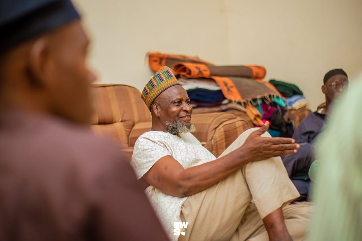 thebwsorg's tweet photo. Scenes From: BWSO Stakeholders’ Engagement With Alhaji Tijjani Hardoji in Azare

The Chief Executive Officer of the Bala Wunti Support Organisation, Arch Muktar Ahmad Jarmajo, on Friday led a delegation on a stakeholders’ engagement visit to APC chieftain, Alhaji Tijjani Hardoji. https://t.co/aWBU1C2G87