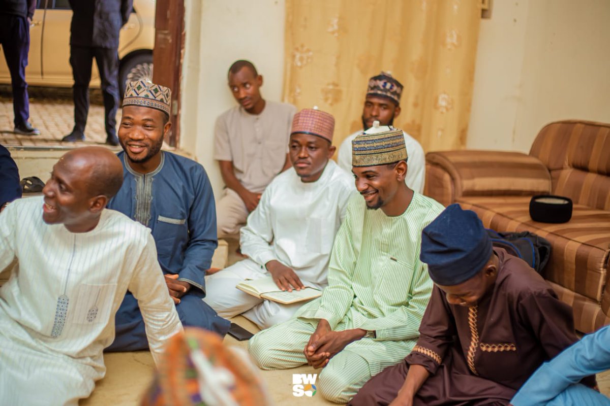 thebwsorg's tweet photo. Scenes From: BWSO Stakeholders’ Engagement With Alhaji Tijjani Hardoji in Azare

The Chief Executive Officer of the Bala Wunti Support Organisation, Arch Muktar Ahmad Jarmajo, on Friday led a delegation on a stakeholders’ engagement visit to APC chieftain, Alhaji Tijjani Hardoji. https://t.co/aWBU1C2G87