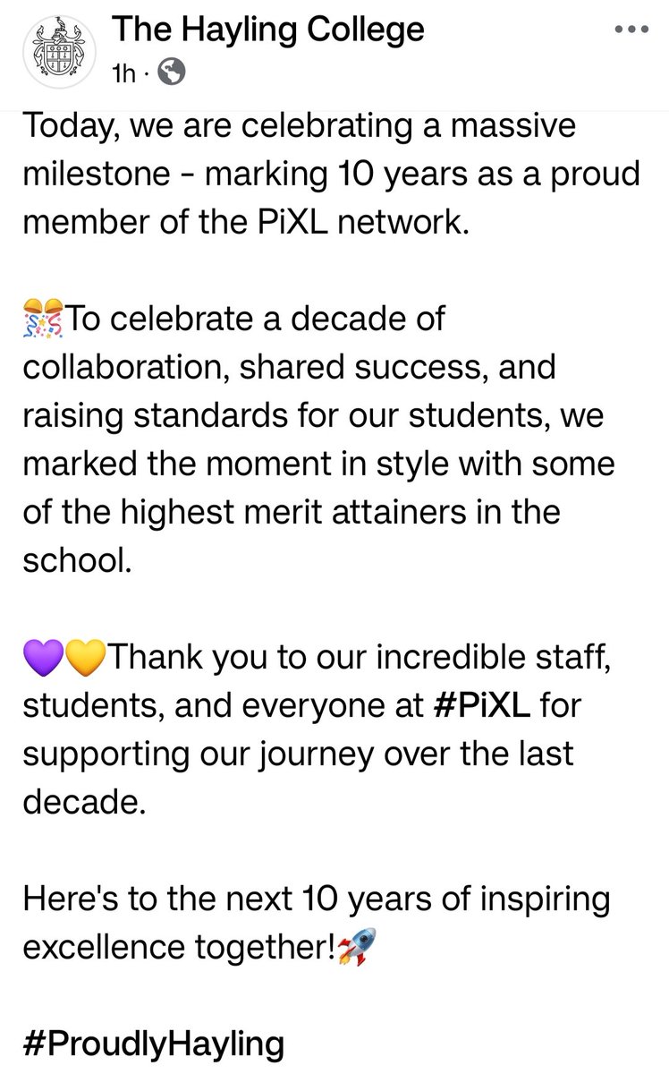 MartynReah's tweet photo. Meanwhile over on FB @RachelPiXL 

We celebrated a decade of collaboration 
#pixl #ProudlyHayling https://t.co/Gz9KQbNQum
