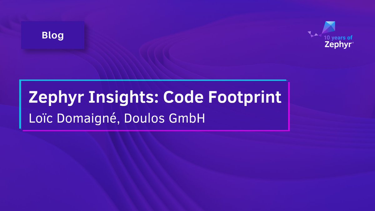 ZephyrIoT's tweet photo. The Zephyr “blinky” sample has been around since 2016 and it still teaches a lot about embedded optimization. In a new blog, Loïc, @DoulosTraining explores how the Zephyr Project minimizes code footprint using blinky on a Raspberry Pi Pico 2. Read more: https://t.co/p59pp6ss8l https://t.co/eKmntWC1WP