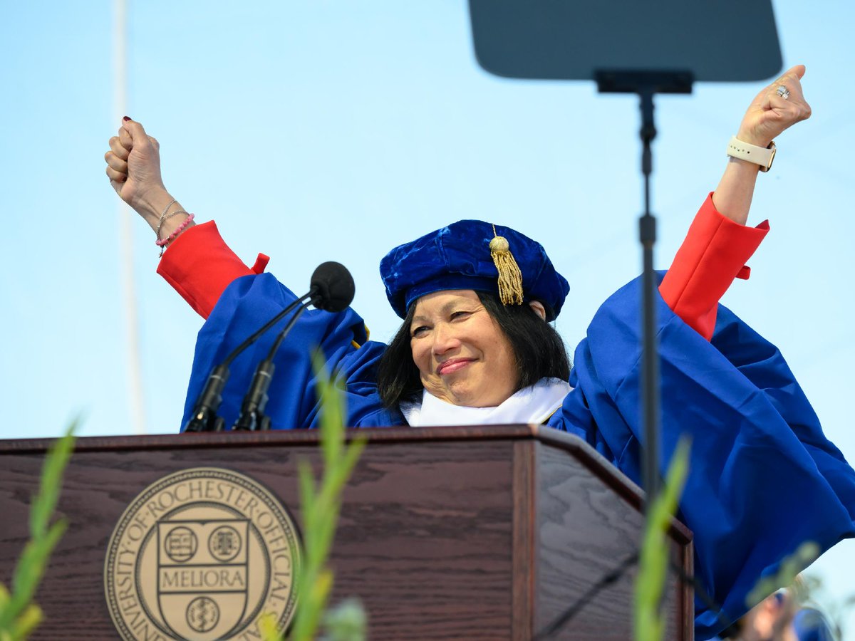 University of Rochester tweet media