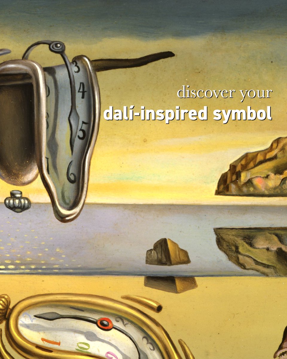 TheDali's tweet photo. uncover your dalí-inspired symbol 👁️

Match your initial + birth month to discover yours, then drop it in the comments below 🌀🐜🥚

#thedali #salvadordali #artmuseum #surrealism #yourbirthmonth https://t.co/2kChaNHdZ3