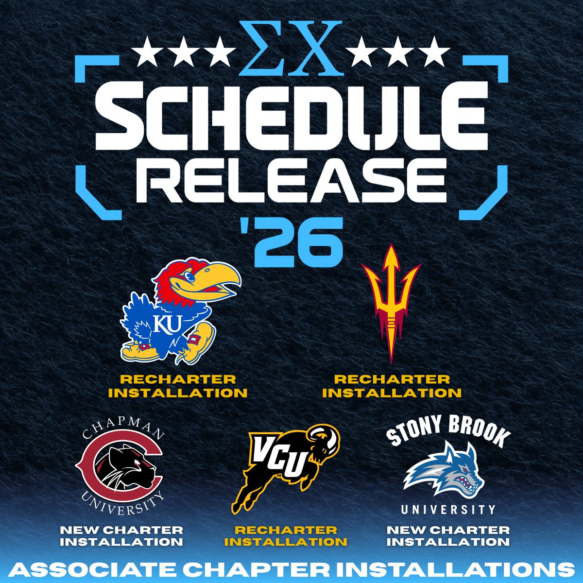 Sigma Chi Fraternity tweet media