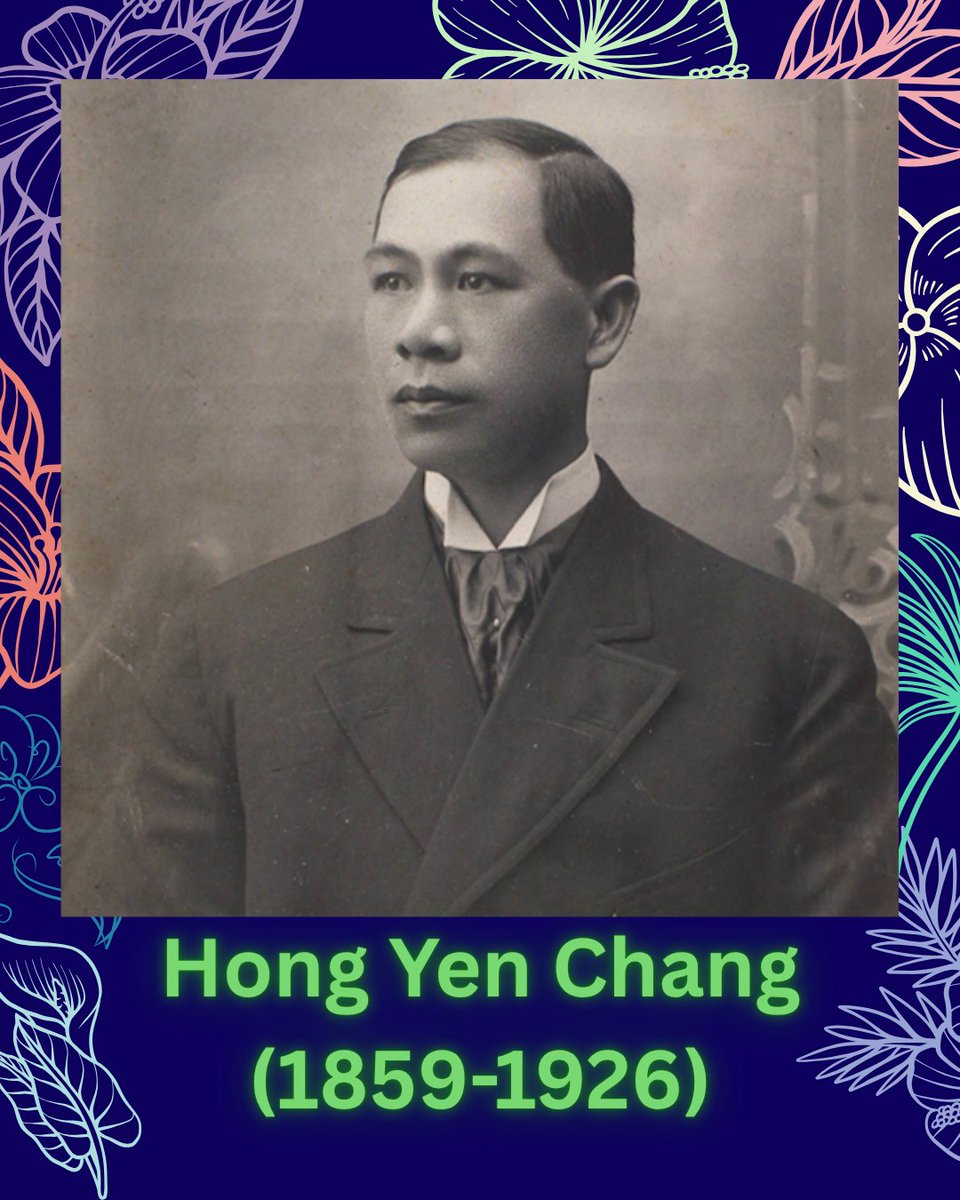GLS_INC's tweet photo. Happy Asian American &amp; Pacific Islander Heritage Month! In honor of this, today we want to take a moment to talk about Hong Yen Chang (1859-1926).  #GLS #AAPI #AAPIMONTH https://t.co/YIBVZ5dhU6