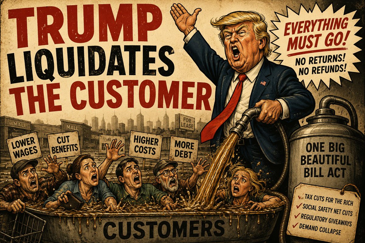 tireseus's tweet photo. Trump Liquidates the Customer https://t.co/lBv0BQfCuG https://t.co/UyTyldNhMg