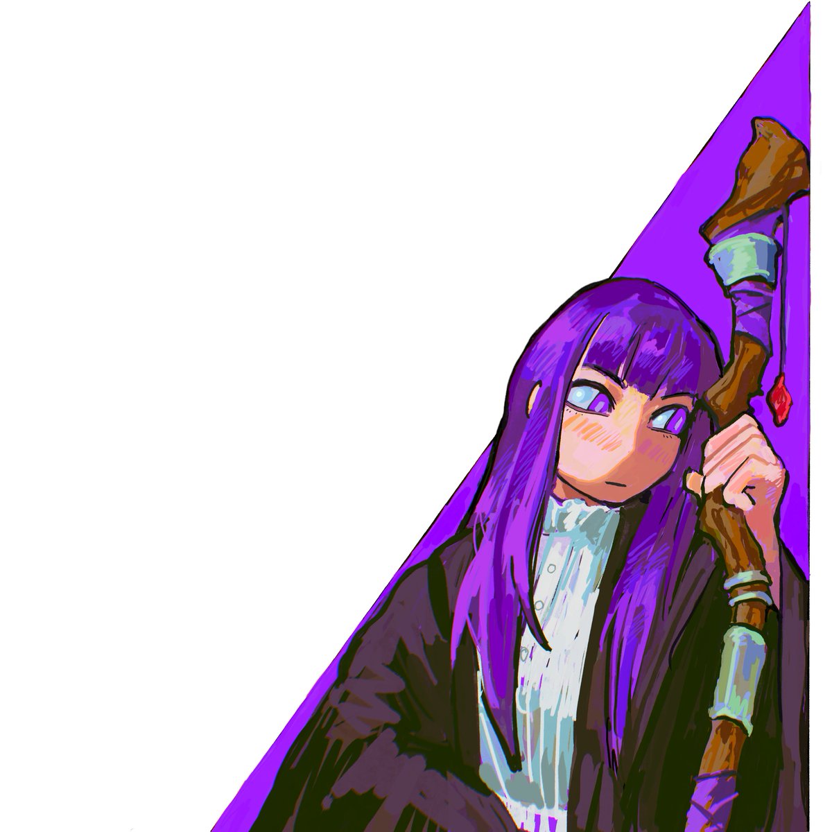 N4TE_K's tweet photo. Fern... I hope people like some non jjk stuff for once #Frieren https://t.co/hJoLYAbLYB