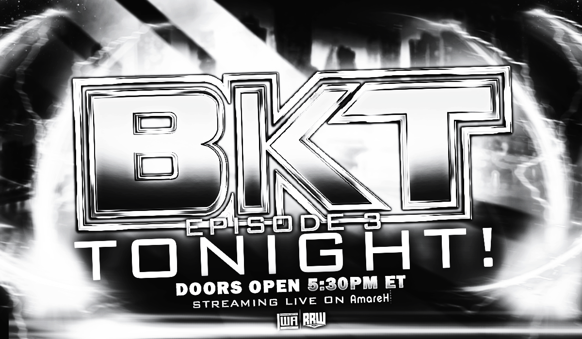 RRWPLUS's tweet photo. TONIGHT! 🚨

@RRWBKT Episode 3 comes LIVE with the competition getting HOTTER, tensions rising, and the STARS of tomorrow looking to make a MAJOR statement under the bright lights! 👀🔥

After a HISTORIC Episode 2 crowned the FIRST EVER North American Champion, the momentum only continues as rivalries intensify and the Women’s Championship Tournament pushes even CLOSER to crowning its inaugural winner! 🏆

With HUGE matches, shocking moments, and MUCH more planned for the night… you do NOT want to miss what’s NEXT for the TOP developmental brand in Ro-Wrestling! 🤩

📺 TONIGHT 5:30PM ET, Streaming LIVE on @AmareHayesRW 
GAME LINK: https://t.co/2EMpca3ZLH