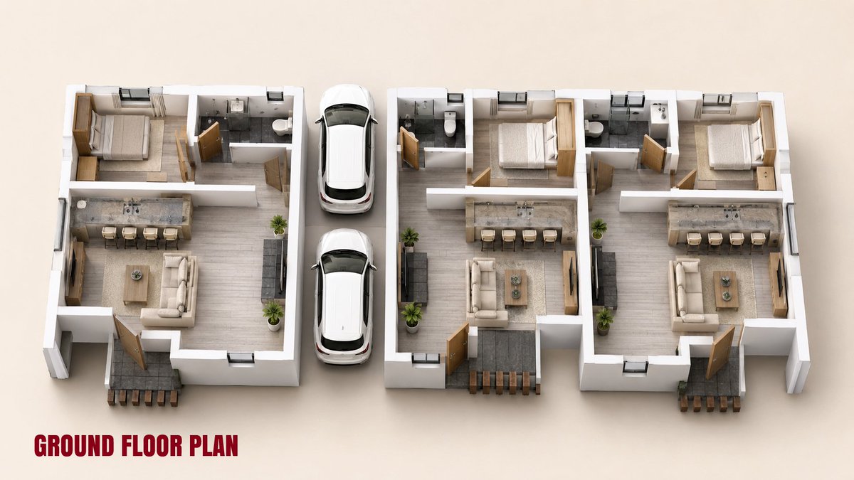 conclave_ng's tweet photo. At Elder Aboderin Residence, every space was intentionally planned to create comfort, functionality, and seamless living.
The floor plan was carefully designed to balance openness, privacy, circulation, and everyday convenience.
#Conclave #FloorPlanDesign #ResidentialArchitecture https://t.co/hPM0wjQQQN