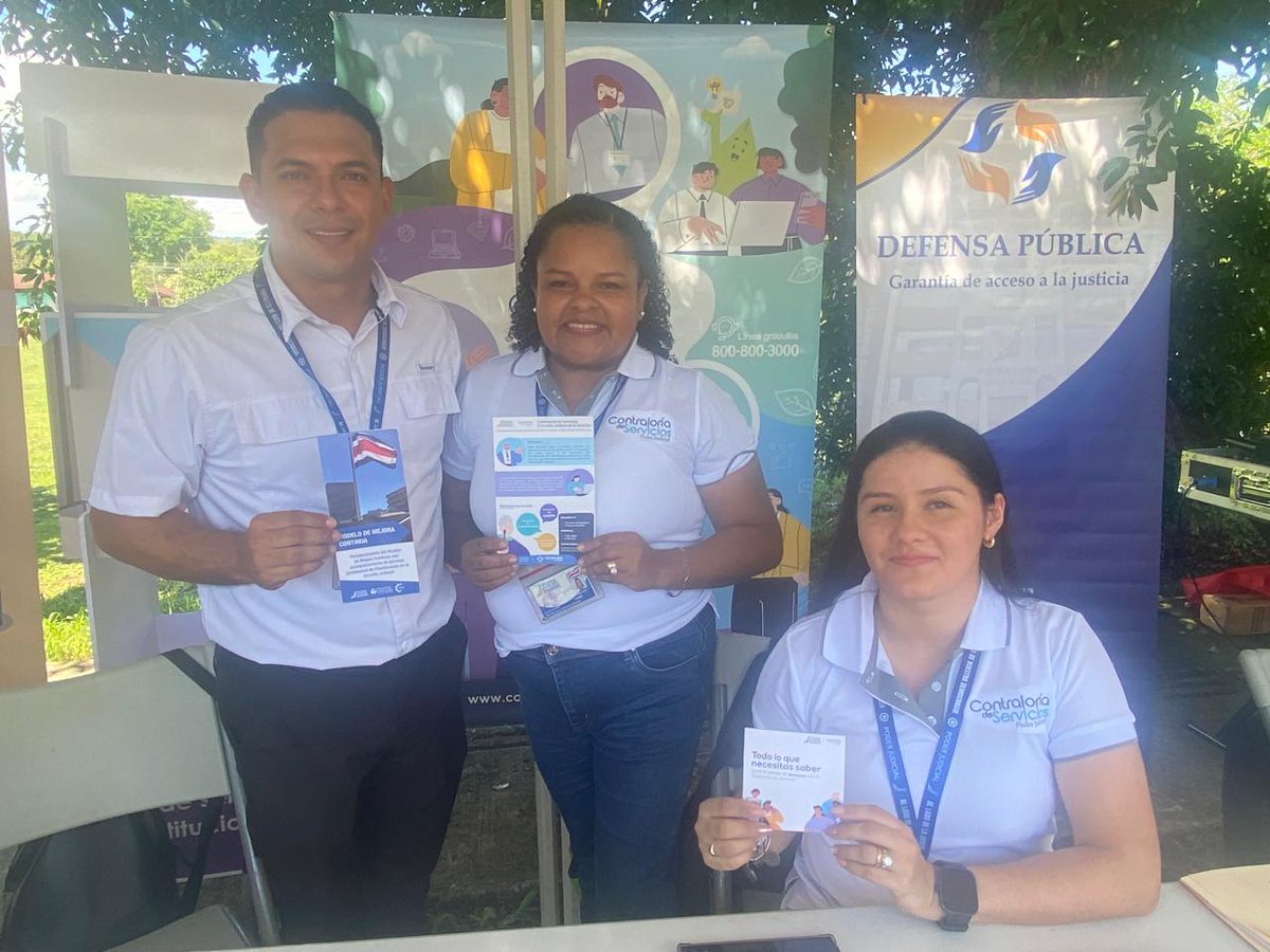 conamaj's tweet photo. Desde Sierpe de Osa:
La Feria Interinstitucional ya arrancó y ofrece variedad de información sobre servicios públicos orientados a la población.
Agradecemos el compromiso y coordinación a cargo de la facilitadora judicial Wendy Latouche Segura para la realización de esta feria. https://t.co/pcoasp8uma