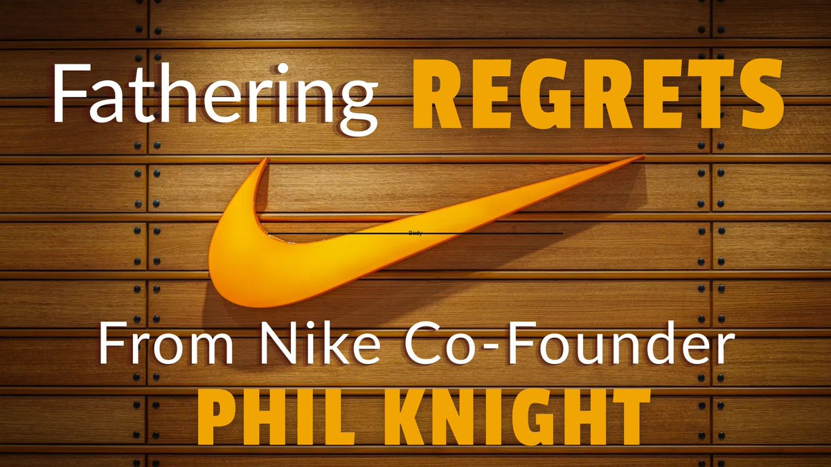 mwatsonphd's tweet photo. Hey Dads…I'm sharing with youth the fathering experience and regrets of Nike Co-founder, Phil Knight. If there’s one takeaway, it should be to “Just Do It” when it comes to engaging with your daughter’s heart - you don't want to miss this wisdom! https://t.co/Ns3aAKex9v https://t.co/QK0i50c1SL