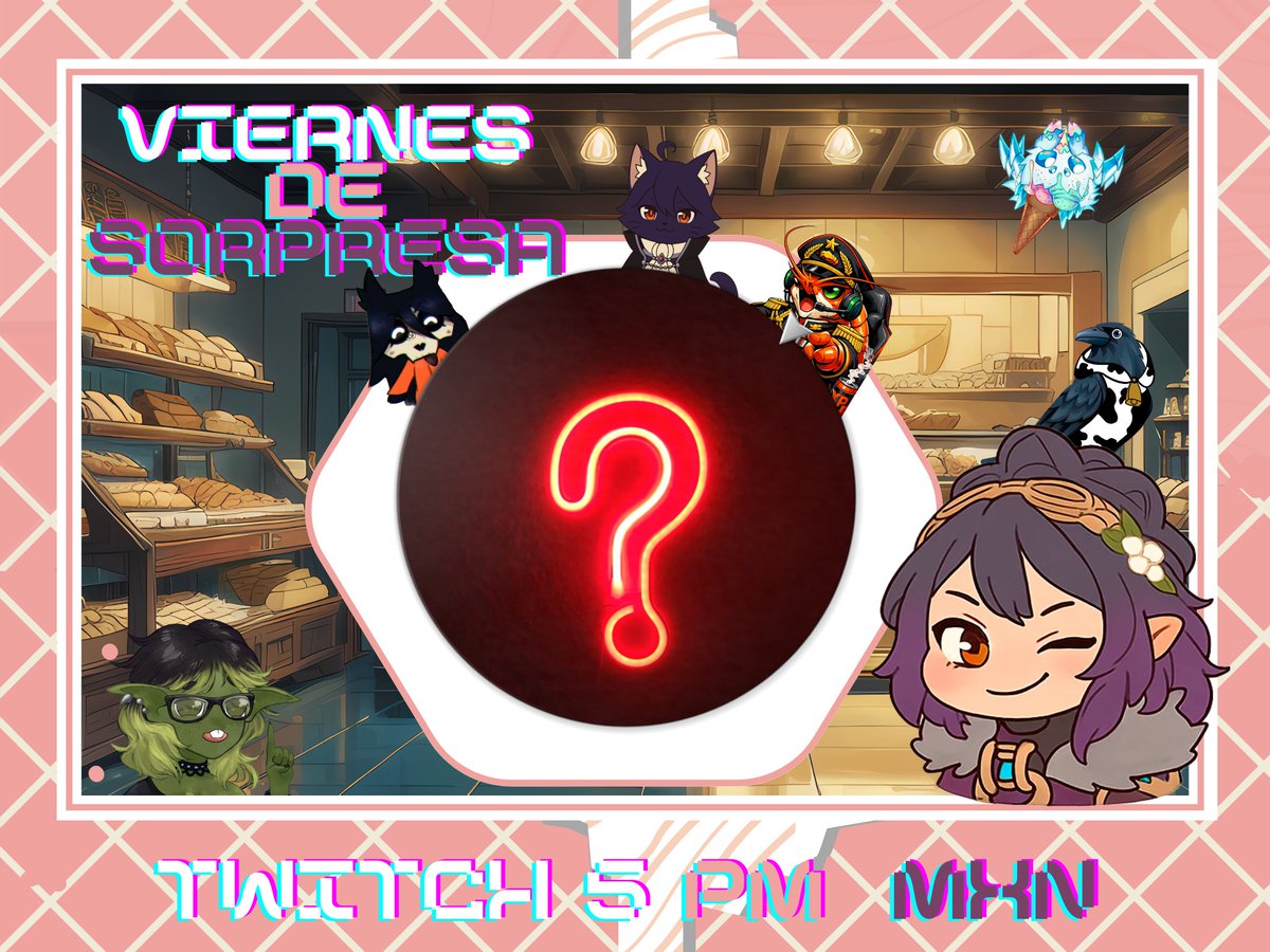 PancitoSamVT's tweet photo. Nuevamente viernes, otra entrega más de caos con ruleta, nos vemos a las  5 Pm Mxn.

https://t.co/RTcaI5Mrtp

#vtuber #vtuberES #vtuberespañol #pngtuber #pngtuberEs https://t.co/JBclEEoTfW