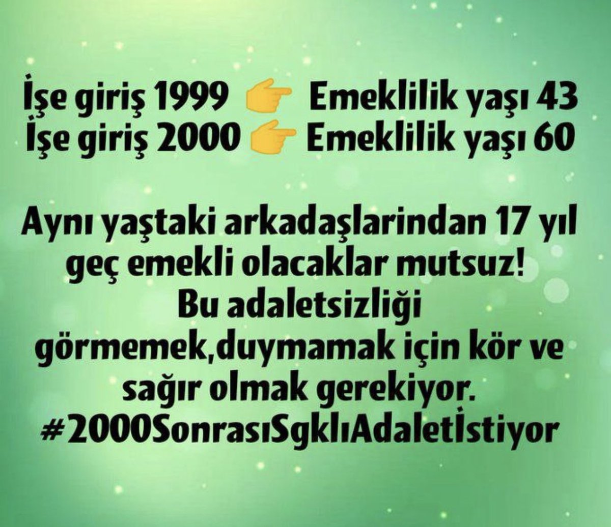 adilemeklilik's tweet photo. 📌 1999 öncesi girene 38 Yaşında emekli ol.
📌 1999 sonrası girene 17 sene bekle…

Aynı yaşta insanlar arasında 15-20 yıl fark oluşturan şey gerçekten aktüeryal hesap mı, yoksa sistemsel adaletsizlik mi?Bu aktüeryal denge değil, apaçık adaletsizlik ve vicdansızlıktır.

#KademeİktidarıBelirler