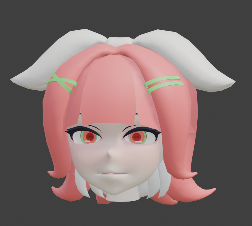 savi328's tweet photo. アバター制作始めました～！
VRC向けに作っていきます
オリキャラは初な上に絵が描けないのでぶっつけ3Dでキャラクターデザインを考えてます……
見た目はまだ決定ではなくもう何パターンか作ってみる方針で
#blender https://t.co/WZkz30G7Ip