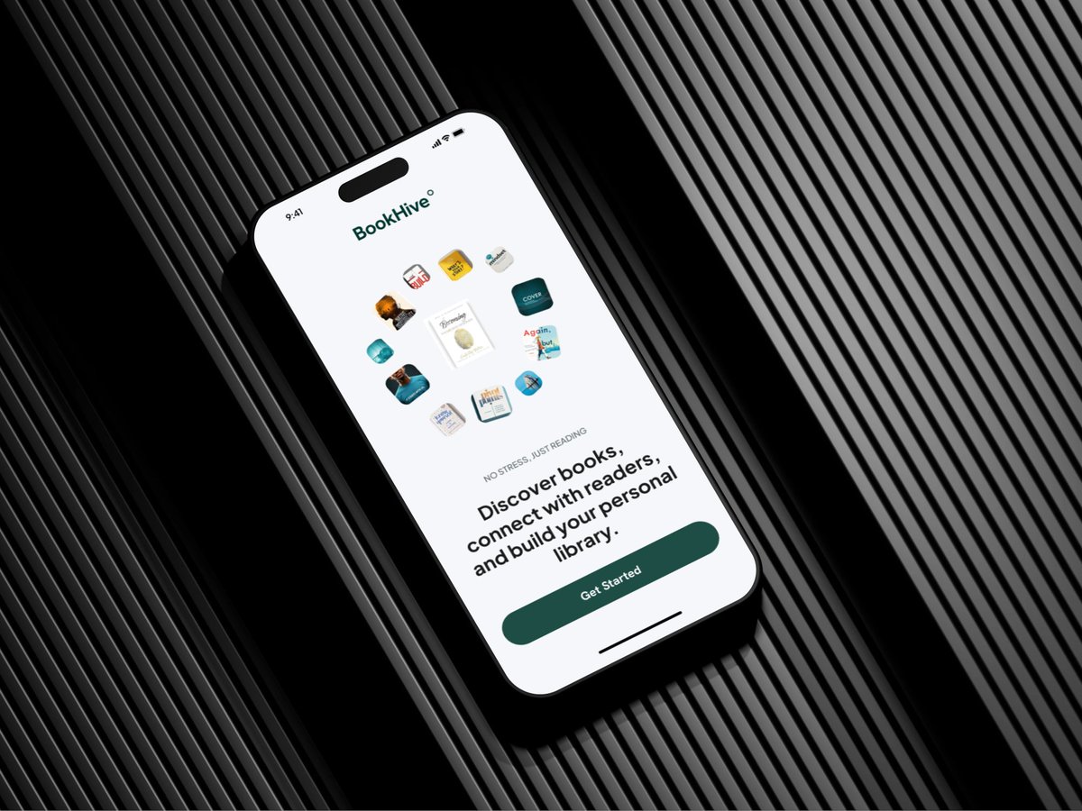 AI_MaNaGit's tweet photo. This week’s design challenge; BookHive designing a better way to discover, buy, read, and share books. https://t.co/aWuE9Q1Hrt