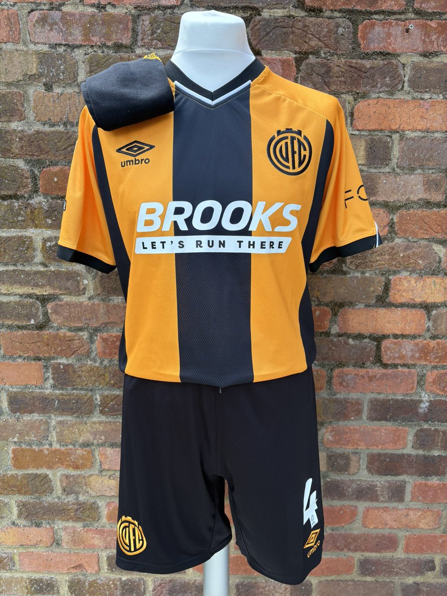 jamesdking76's tweet photo. NEW ADDITION:  Cambridge United 2025-26 match worn home shirt as worn by midfielder / centre back and Vice-Captain, Dominic Ball.  Ball arrived at Cambridge United for his second spell at the Abbey in the summer of 2025, making 35 league appearances and netting twice as Cambridge made an immediate return to League 1.  #cambridgeunitedfc #cambridgeunited #footballshirt #cambridge #matchworn