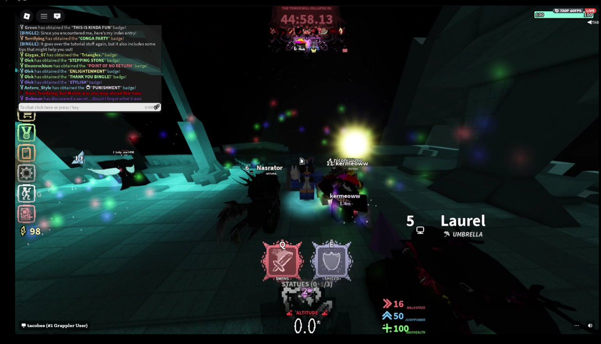 Peak Nullscape Lobby Names tweet media