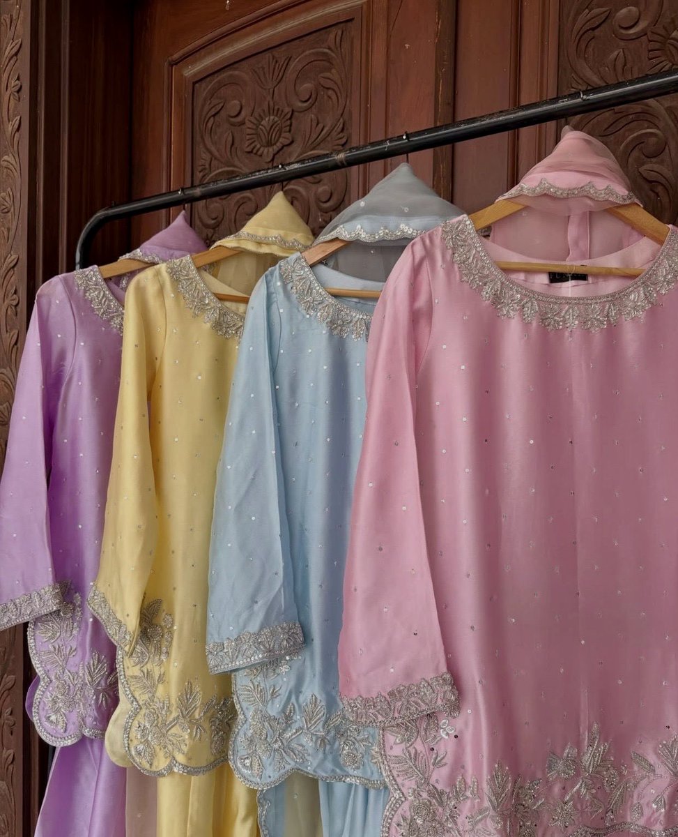 OverthinkDealer's tweet photo. Guys I think I found my Eid outfit. In love with these pastel silk dresses 💕 https://t.co/TOg2OoWw41